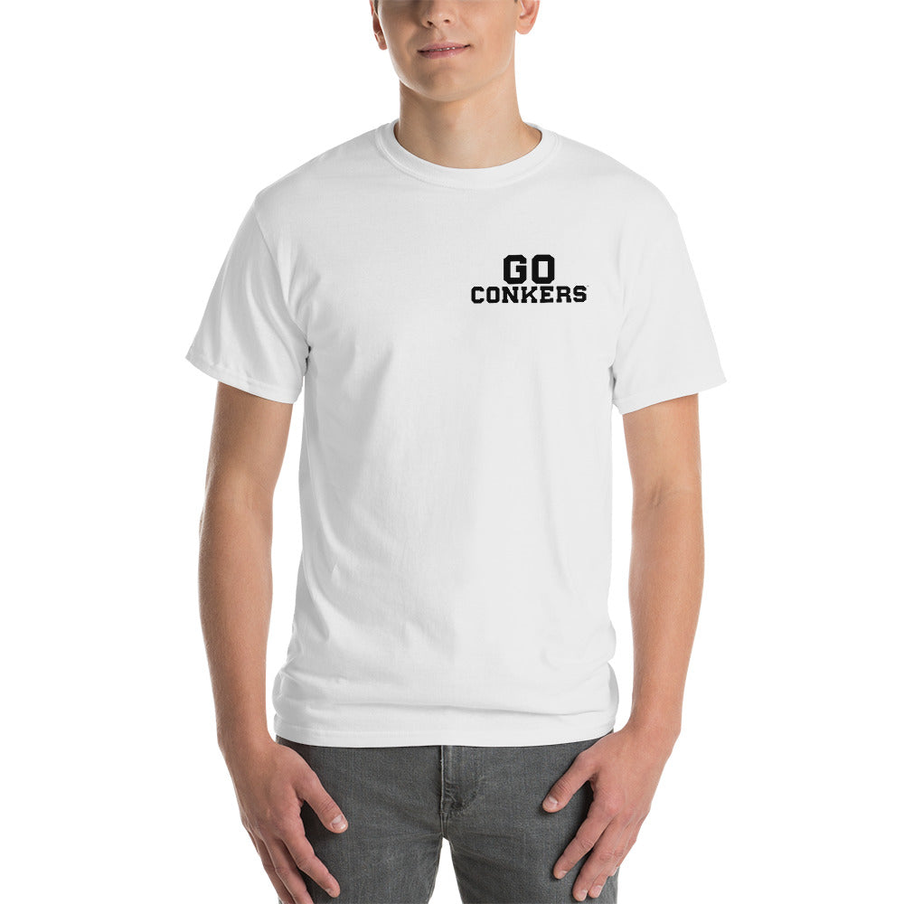 Short Sleeve T-Shirt - Go Conkers on Front / Conkers Definition on Back