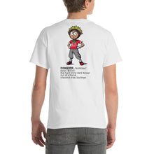 Short Sleeve T-Shirt - Go Conkers on Front / Conkers Definition on Back
